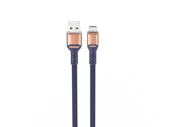 CB6217 USB to Type-C Cable- Blue